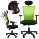 Ergonomická kancelárska stolička Zelená kancelárska stolička