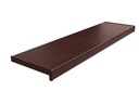 PVC parapet, mahagón, dĺžka 160cm, šírka 25cm