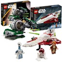 LEGO Star Wars 75360 Yodov bojovník Jedi + Obi-Wanovo lietadlo Jedi 75333