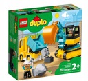 LEGO 10931 Nákladné auto a pásové rýpadlo