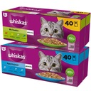 WHISKAS 6 PRÍCHUTÍ RYBA HYDINA V ŽELÉ 80x85G