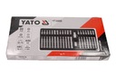 YT-0400 TORX, ŠESTIHRÁTOVÝ, SPLINE SKRUTKOVAČOVÉ HROTY, SET. 40 KS. YATO