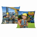 Obliečka na vankúš + VÝŠIVKA do škôlky 40x40 Bob the Builder