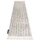 SHAGGY RUNNER CARPET 80x250 DOTS krémová #GR4200