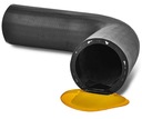 NBR Rubber Elbow 90 stupňov fi 40, dĺžka 150 mm