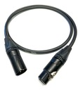 Kábel XLR XLR mikrofón KÁBEL 4m NEUTRIK KLOTZ