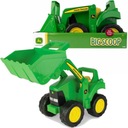 TOMY JOHN DEERE TRAKTOR RÝPADLO NAKLADAČ VOZIDLO