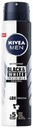 NIVEA MEN Black&White pánsky antiperspirant v spreji 48h 250ml