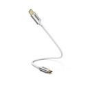 Hama NABÍJACÍ KÁBEL / DÁTOVÝ / 2 x USB-C / 0,2 m