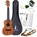 Mahagónová súprava Arrow MH10 Koncertná súprava ukulele