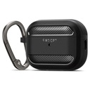 Spigen Rugged Armor – puzdro pre Apple Airpods Pro 1/2 (čierne)