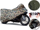 MOTOR camo MILITARY poťah na motorku, silný, XL