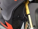 KRYT NA RADIÁTOR R&G APRILIA RSV4 ČIERNA