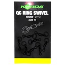 Obratlíky Korda Quick Change Swivel Loop Fitting veľkosť 11