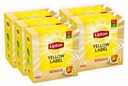 Lipton express čierne čajové vrecúška Yellow Label 100ks x5