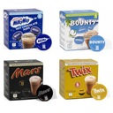 Dolce Gusto kapsuly Čokoláda Markowe Smaki Milkyway Mars Bounty Twix