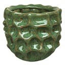 KERAMICKÝ hrniec Pot Green Krater Ø 13 cm