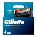 Náhradné čepele Gillette ProGlide pre pánske holiace strojčeky, 4 ks.