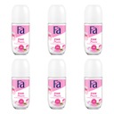 Fa Pink Passion Antiperspirant roll-on 50 ml x6