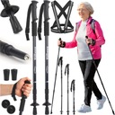 NORDIC WALKING POLICE PRE VYCHÁDZKOVÉ TREKINGOVÉ POLICE SKLADACÍ PÁS REFLEXNÝ