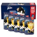 Cat Food Felix 44x85G Fantastic + Felix Party Mix Original Mix 5x60G