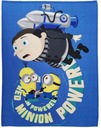 DETSKÁ DEKA FLEECE MINIONS 130x170 LARGE GRO