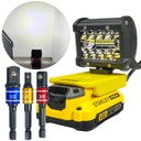 STANLEY FATMAX 20V MAX SADA PRACOVNEJ LAMPY + SADA ZÁSUVKOVÝCH ADAPTÉROV