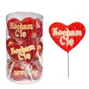 Inter Lollipops I love you 9 cm x 30 kusov