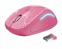 Trust YVI FX Wireless Mouse Pink USB myš