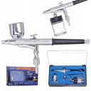 Originálna FENGDA Double Action Airbrush BD-134 0,3mm 2 sklopné nádrže