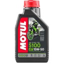 MOTUL OIL 5100 15W50 POLOSYNTETICKÝ 4T ESTER MOTO 1L