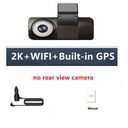 4 palcový auto DVR Dash Cam WIFI GPS monitor