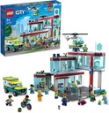 Nemocnica LEGO City: Stavebnice, kocky, sanitka a helikoptéra