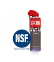 SILIKÓNOVÝ DUO SPRAY CLEAR CX80 500ml NSF