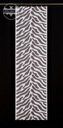 Panel obrazovky zebra 230x60cm biely