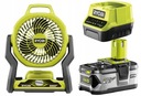 RYOBI VENTILÁTOR BATÉRIOVÝ VENTILÁTOR RF18 +4Ah