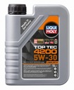 PREMIUM LIQUI MOLY TopTec 4200 1L 5W-30 MOTOROVÝ OLEJ, ORIGINÁL Z NEMECKA