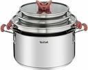 SÚPRAVA HRNCOV TEFAL OPTISPACE 5,1L INOX INDUKČNÁ