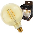 Retro LED žiarovka GLOBE G125 filament 2400K vintage dekoračná 2W