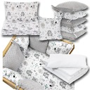 Obliečky 120x90 do postieľky 120x60 Baby Set VEĽKÝ MÄKKÝ PROTECTOR