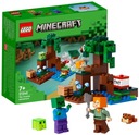 Lego kocky MINECRAFT 21240 Dobrodružstvo v mokradiach