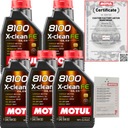 MOTUL 8100 X-CLEAN FE 5W30 C2/C3 5L RENAULT RN17 PSA B71 2290 + PRÍV.