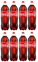 8x 2L COCA COLA Original nápojový plyn BACK