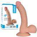 DILDO S PRÍSAVKOU UMELÝ PENIS CYBERSKIN 20cm