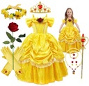 OUTFIT KOSTÝM ŠATY BELLA PRINCESS NA KARNEVALOVÝ PLES 134 140