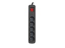 Armac Power strip R5 1,5m 5x230V PL 10A Čierna