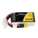 TATTU BATÉRIA LÍTIUM POLYMÉROVÁ LIPO BATÉRIA 850MAH 11,1V 75C XT30