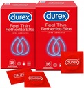 Súprava kondómov DUREX Fetherlite Elite 36 ks Extra tenký zvlhčený