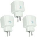 3x ELEKTRICKÁ ZÁSUVKA 230V SMART WIFI SMART ZÁSTRČKA