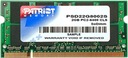 PATRIOT SODIMM DDR2 pamäť 2GB 800MHz 6CL 1,8V SINGLE